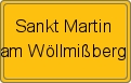 Wappen Sankt Martin am Wöllmißberg