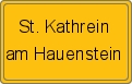 Wappen St. Kathrein am Hauenstein