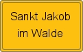 Wappen Sankt Jakob im Walde