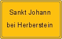 Wappen Sankt Johann bei Herberstein
