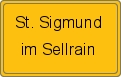 Wappen St. Sigmund im Sellrain