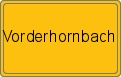 Wappen Vorderhornbach