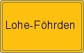 Wappen Lohe-Föhrden