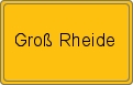 Wappen Groß Rheide