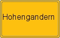 Wappen Hohengandern