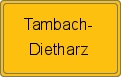 Wappen Tambach-Dietharz
