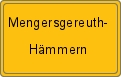 Wappen Mengersgereuth-Hämmern