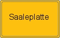 Wappen Saaleplatte