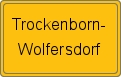 Wappen Trockenborn-Wolfersdorf