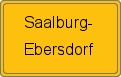 Wappen Saalburg-Ebersdorf