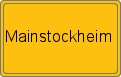 Wappen Mainstockheim