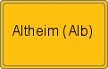 Wappen Altheim (Alb)