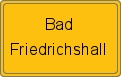 Wappen Bad Friedrichshall