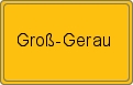 Ortsschild von Groß-Gerau