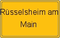 Wappen Rüsselsheim am Main