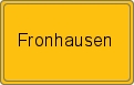 Wappen Fronhausen