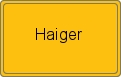 Ortsschild von Haiger
