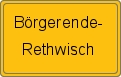 Wappen Börgerende-Rethwisch