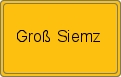 Wappen Groß Siemz