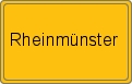 Wappen Rheinmünster