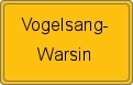 Wappen Vogelsang-Warsin