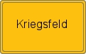 Wappen Kriegsfeld