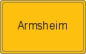 Ortsschild von Armsheim