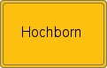 Ortsschild von Hochborn