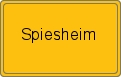 Ortsschild von Spiesheim