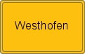 Ortsschild von Westhofen