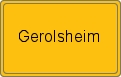 Wappen Gerolsheim