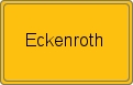Ortsschild von Eckenroth