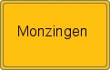 Ortsschild von Monzingen