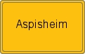 Ortsschild von Aspisheim