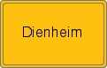 Ortsschild von Dienheim