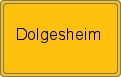 Ortsschild von Dolgesheim