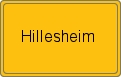 Ortsschild von Hillesheim