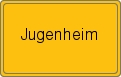 Ortsschild von Jugenheim