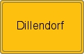 Ortsschild von Dillendorf