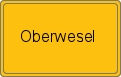 Ortsschild von Oberwesel