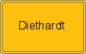 Ortsschild von Diethardt