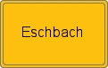 Ortsschild von Eschbach