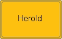 Ortsschild von Herold