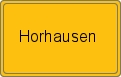 Ortsschild von Horhausen