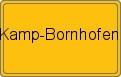 Ortsschild von Kamp-Bornhofen