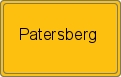 Ortsschild von Patersberg