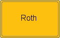 Ortsschild von Roth
