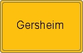 Wappen Gersheim