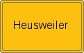 Ortsschild von Heusweiler