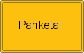 Ortsschild von Panketal